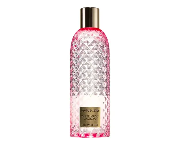 Gel de dus White Musc & Ananas, 300 ml, Vivian Gray