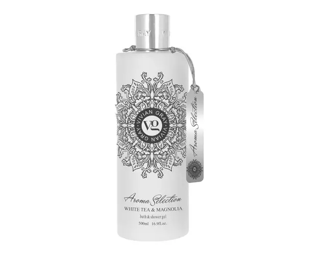 Gel de dus White Tea & Magnolia, 500 ml, Vivian Gray 