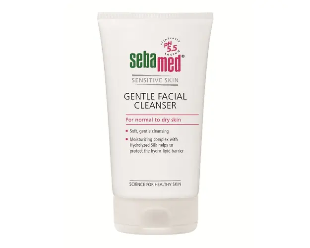 Gel dermatologic de curatare pentru fata, ten uscat si normal, 150 ml, Sebamed