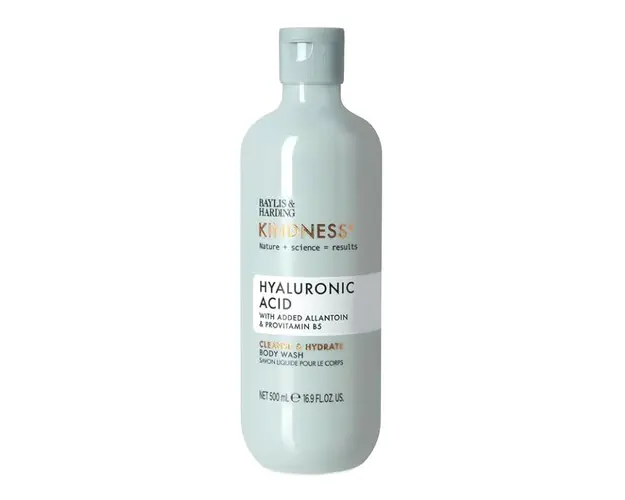 Gel dus cu acid hialuronic Kindness+, 500 ml, Baylis and Harding 