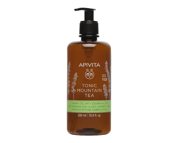 Gel dus cu ceai de munte, 500 ml, Apivita
