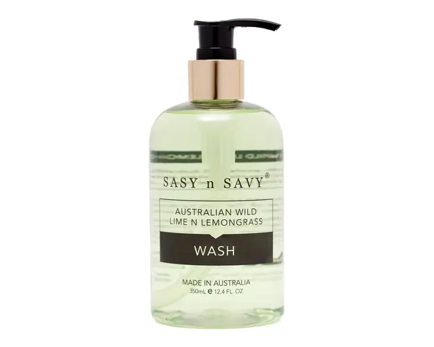 Gel dus lime, lemongrass, 350ml, Sasy n Savy