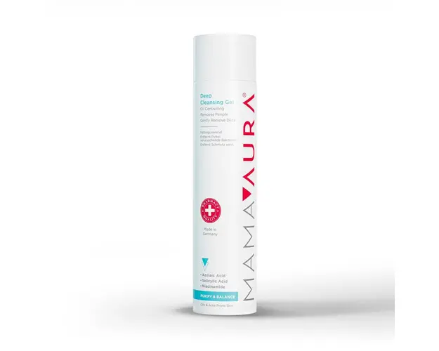 Gel facial curatare Purify & Balance, 150 ml, Mamaaura