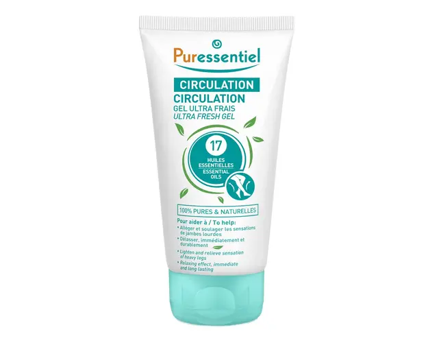 Gel hidratant revigorant Circulation, 125 ml, Puressentiel