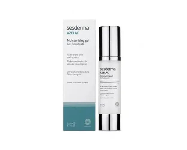 Gel hidratanta pentru ten mixt si gras Azelac, 50 ml, Sesderma