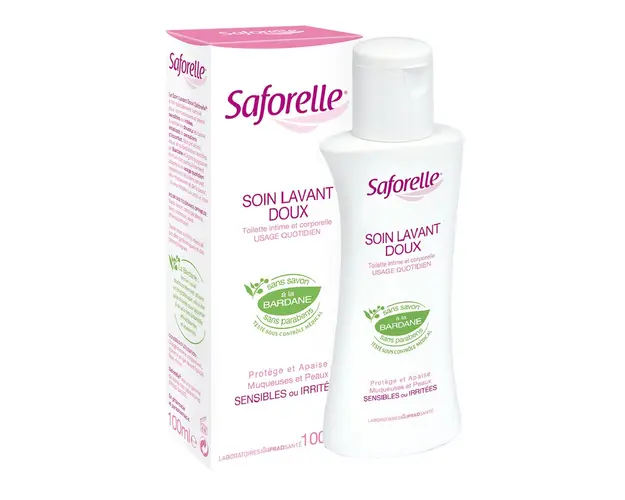 Gel ingrijire intima cu extract de brusture, 100 ml, Saforelle