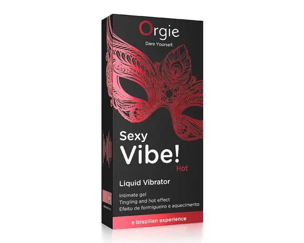 Gel masaj intim cu efect de incalzire Sexy Vibe, 15ml, Orgie