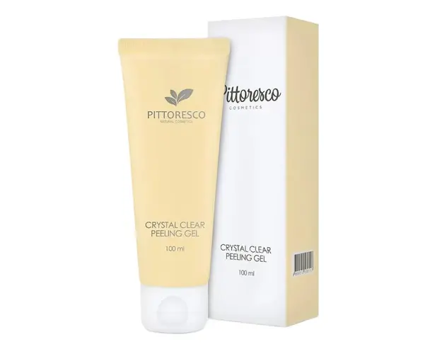 Gel exfoliant Crystal Clear, 100 ml, Pittoresco