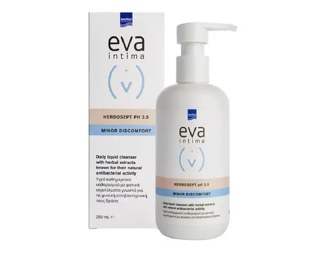 Gel pentru igiena intima Herbosept pH 3.5, 250 ml, Eva Intima