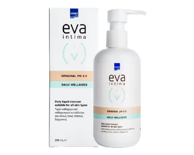 Gel pentru igiena intima zilnica Original pH 3.5, 250 ml, Eva Intima