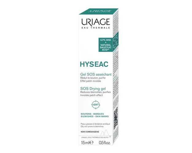 Gel SOS anti-imperfectiuni acneice Hyseac, 15 ml, Uriage