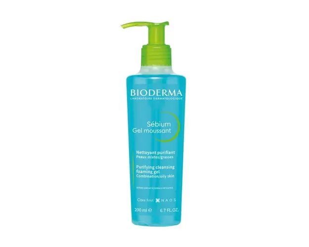 Gel spumant Sebium, 200 ml, Bioderma