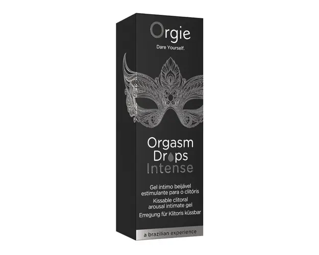 Gel stimulare clitoris Orgasm Drops Intense, 30 ml, Orgie