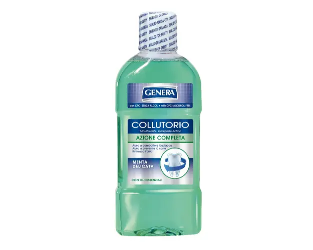 Apa de gura cu gust de menta, 500 ml, Genera 