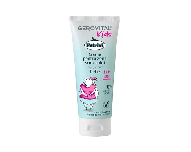 Crema pentru zona scutecului Petrini Forte, 100 ml, Gerovital Kids 