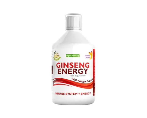 Ginseng Energy lichid, 2000mg, 500 ml, Swedish Nutra