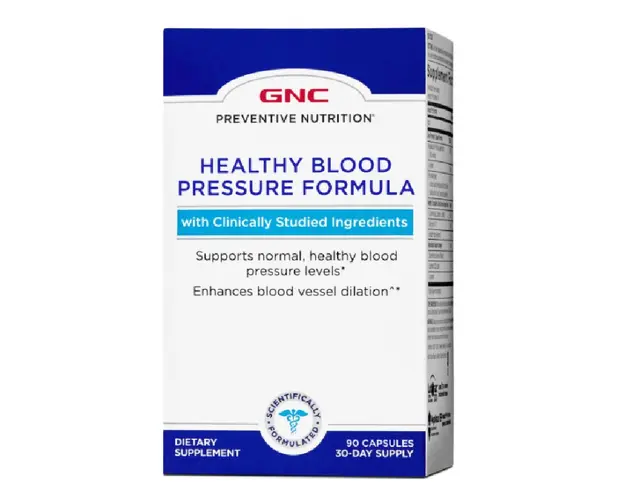 Formula pentru Reglarea Tensiunii Arteriale, 90 capsule, GNC 