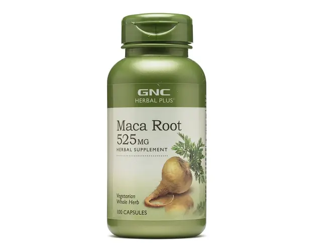 Radacina de Maca 525 mg, Herbal Plus, 100 capsule, GNC