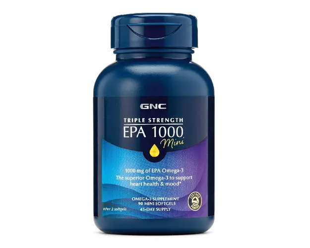 Triple Strength EPA 1000mg Mini, 90 capsule, GNC 