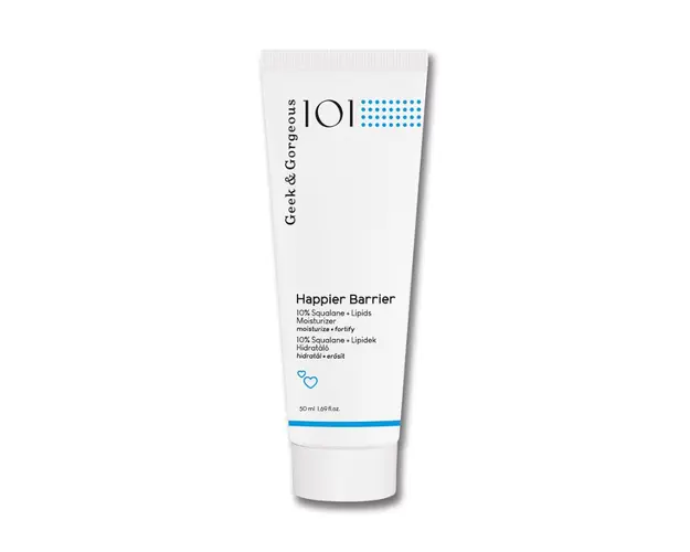 Crema hidratanta 10% Squalan+ Lipide Happier Barrier, 50ml, Geek & Gorgeous