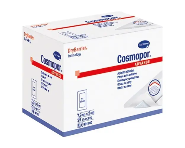 HartMann Cosmopor advance plasturi 35 x 10 cm x 10buc