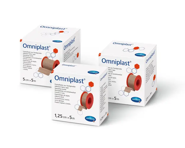 HartMann Omniplast plasturi textili 5cmx5m x 1rola