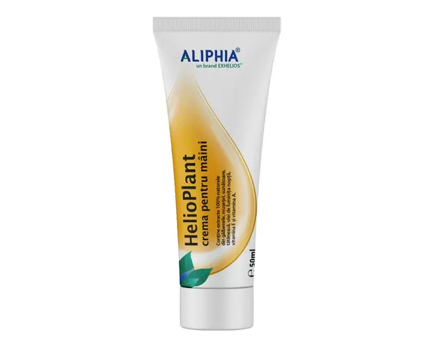 Crema pentru maini HelioPlant, 50 ml, Aliphia