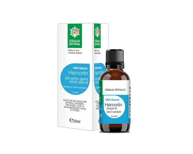 Hemorlin ulei masaj local, 20 ml, Steaua Divina