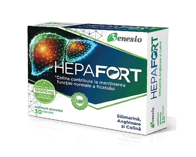 Hepafort, 30 capsule, Benesio