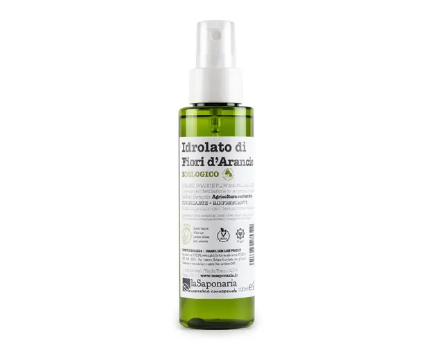 Hidrolat bio regenerant cu floare de portocal, 100ml, La Saponaria