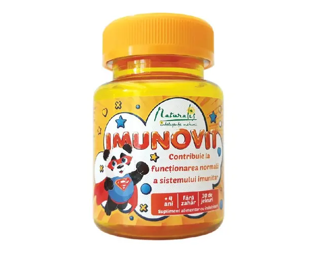 Imunovit gummy, 30 jeleuri, Naturalis 