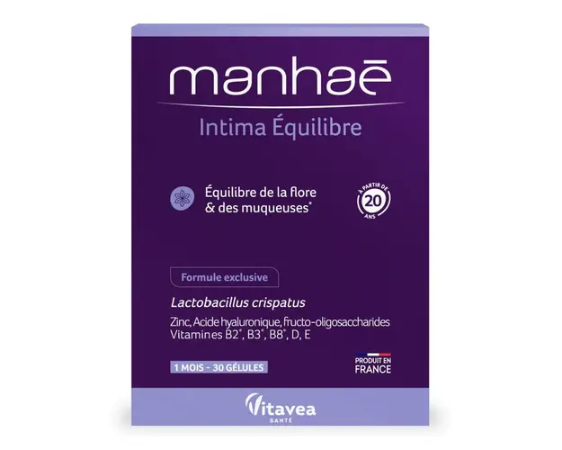 Intima Equilibre, 30 capsule vegetale, Manhae