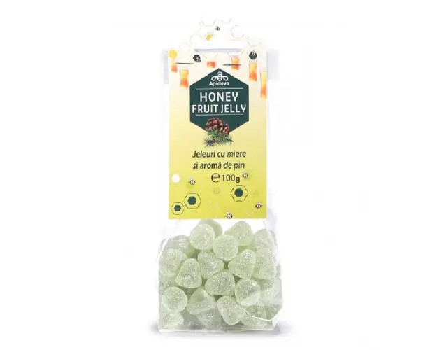 Jeleuri miere, pin, 100g, Apidava