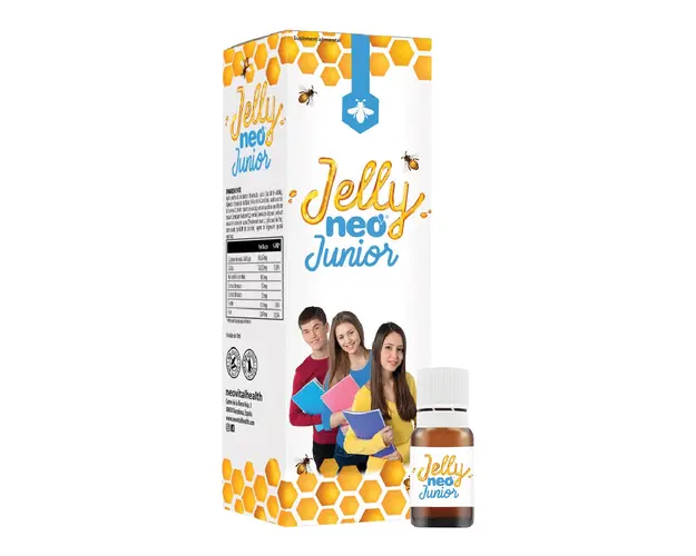 Jelly Junior, 14 flacoane monodoza*10ml, Neo Kids