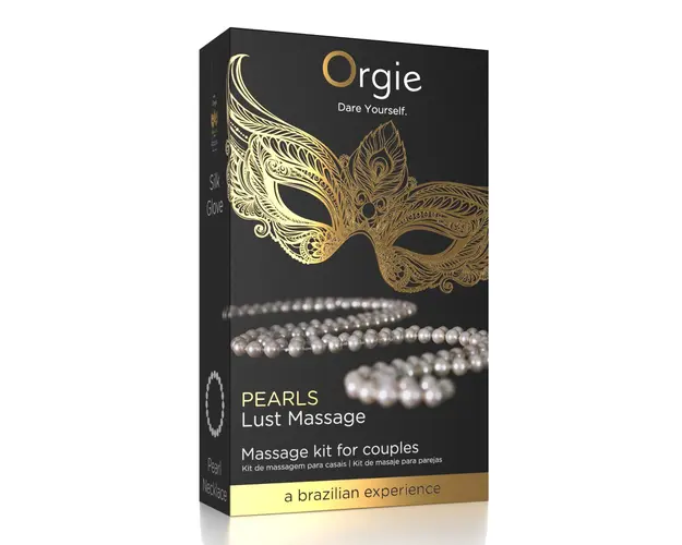 Kit de masaj pentru cupluri Perle Lust Massage, 30 ml, Orgie