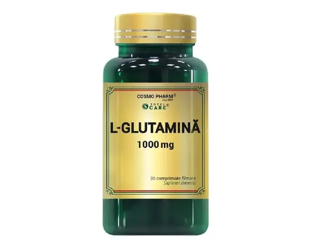 L-Glutamina, 1000 mg, 30 comprimate, Cosmo Pharm