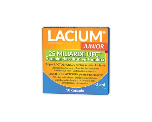 LACIUM JUNIOR 25 miliarde UFC, 10 capsule, Zdrovit