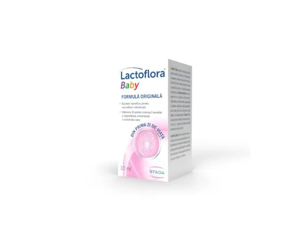 Lactoflora Baby picaturi, 10 ml, Stada