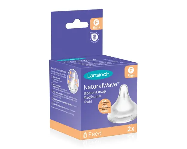 Lansinoh Tetina cu flux rapid, 2 bucati