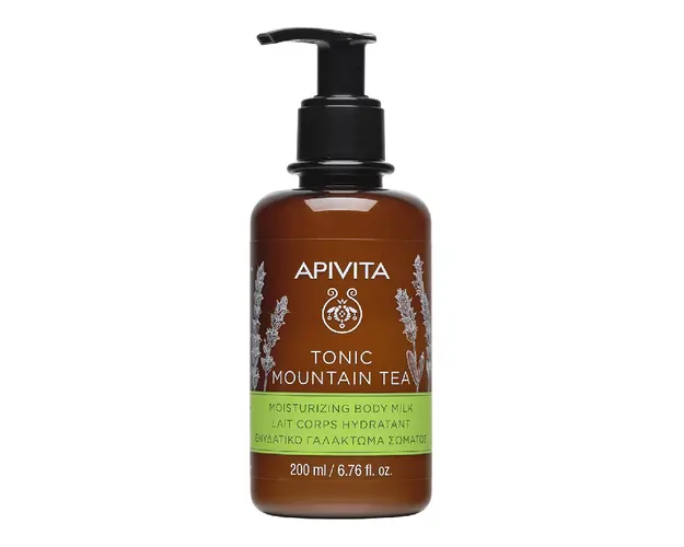 Lapte corp cu ceai de munte, 200 ml, Apivita