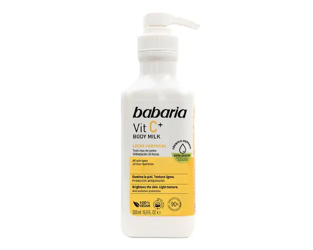 Lapte de corp cu Vitamina C, 500 ml, Babaria