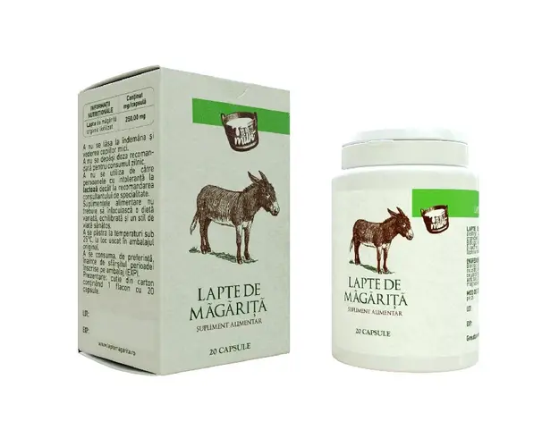 Lapte de magarita, 20 capsule, Sintofarm