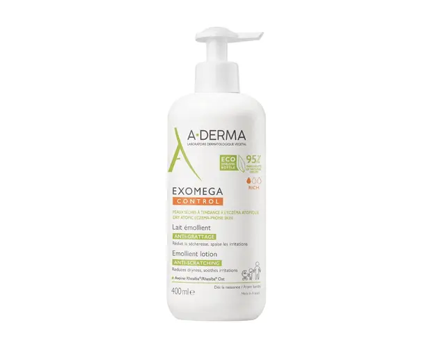 Lapte emolient Exomega Control, 400 ml, A-derma