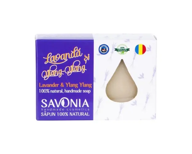 Sapun Natural Lavanda si Ylang Ylang, 90g, Savonia