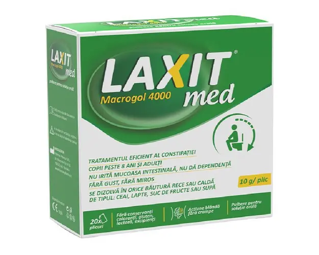 Laxit Med, 20 plicuri *10g, Fiterman