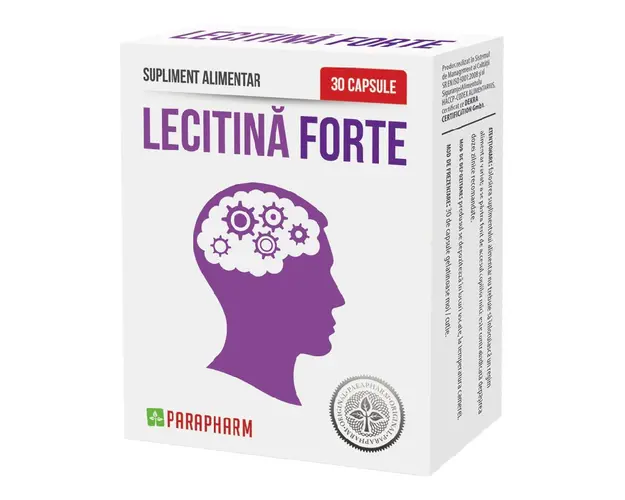Lecitina Forte, 30 capsule, Parapharm