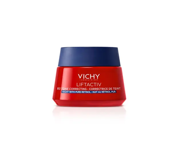 Crema de noapte antirid, cu Retinol pur si Niacinamida Liftactiv B3, 50 ml, Vichy