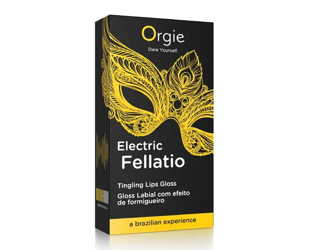Lip Gloss Lubrifiant Orgie Electric Fellatio, 10 ml, Orgie
