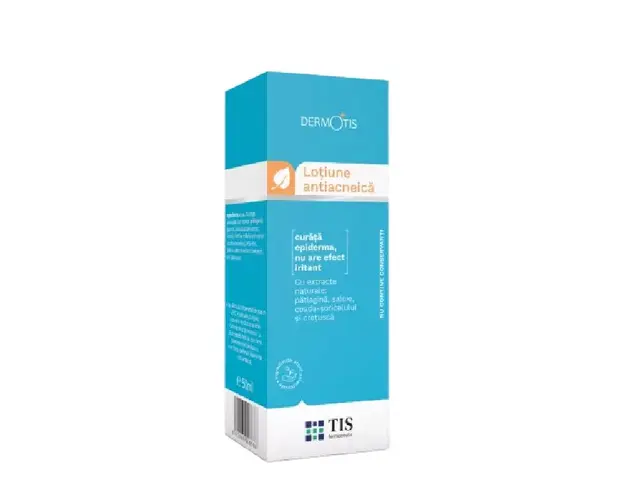 Lotiune antiacneica, DermoTis, 50ml, Tis Farmaceutic