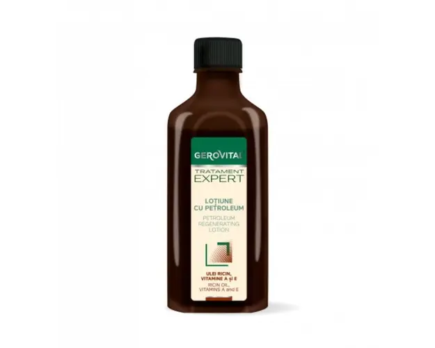 Lotiune cu petroleum Tratament Expert, 100 ml, Gerovital